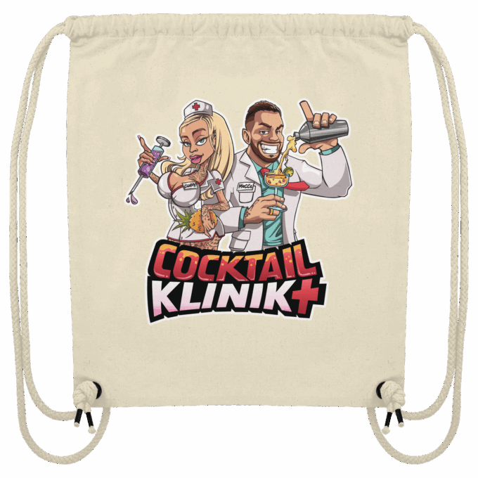 Basic Logo - Organic Gym-Bag – Bild 6