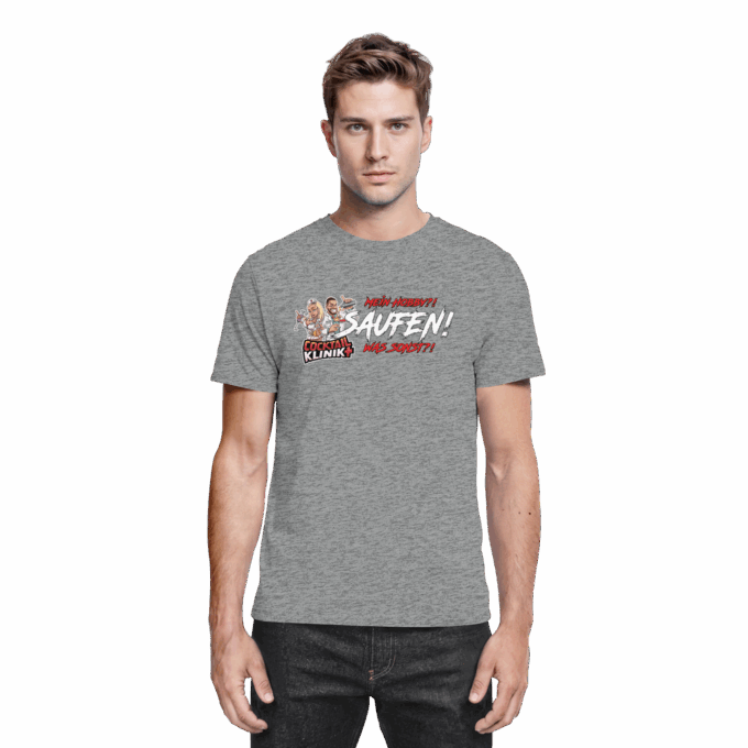 Saufen ist mein Hobby - Premium Shirt – Bild 8
