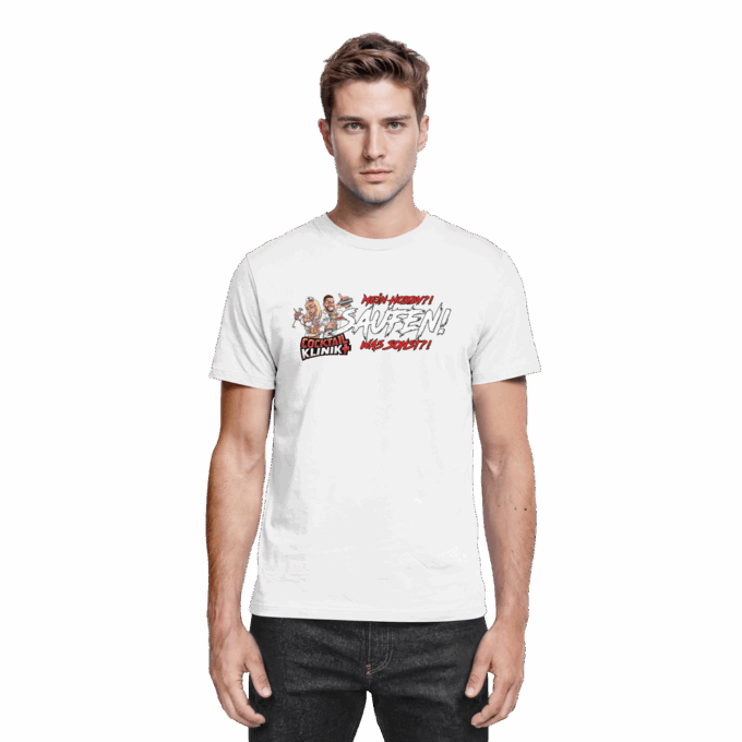 Saufen ist mein Hobby - Premium Shirt – Bild 10