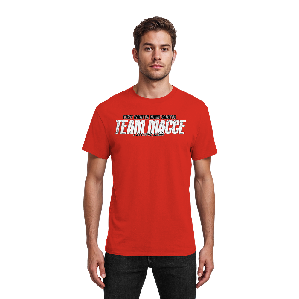 TEAM MACCE x Cocktail Klinik - Heavy Cotton T-Shirt – Bild 6