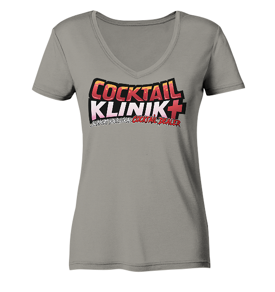 Support Shirt - Ladies V-Neck Shirt – Bild 2