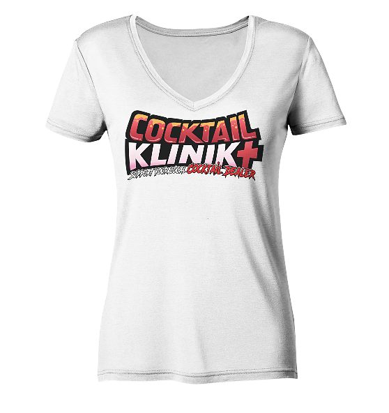 Support Shirt - Ladies V-Neck Shirt – Bild 4