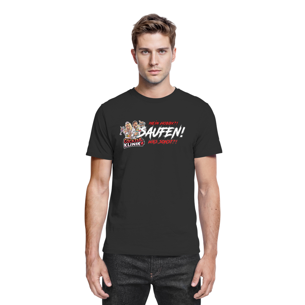Saufen ist mein Hobby - Premium Shirt – Bild 2
