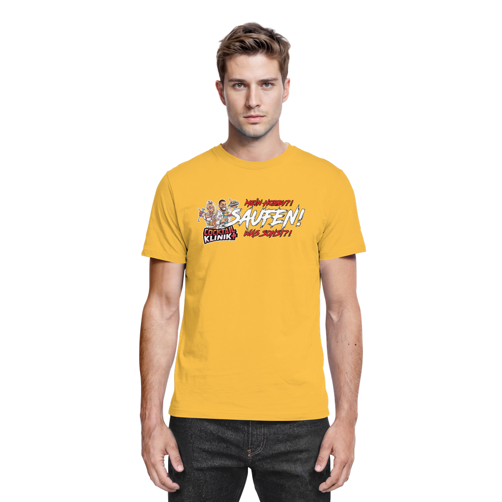 Saufen ist mein Hobby - Premium Shirt – Bild 4